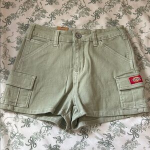 Dickies Women's Olive Green Cargo Shorts